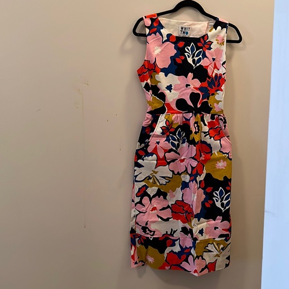 WHIT TWO mod dress, floral - Picture 1 of 6